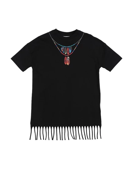 Женская футболка Marcelo Burlon Promotion Junior, черная