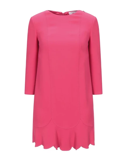 PASSEPARTOUT DRESS by ELISABETTA FRANCHI PAPERMAG фуксия