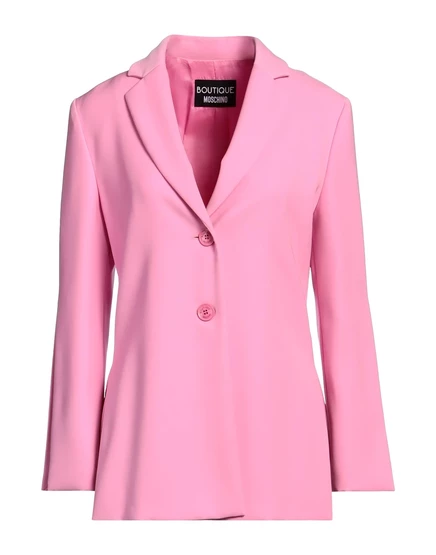 Женский пиджак boutique moschino креповый, розовый