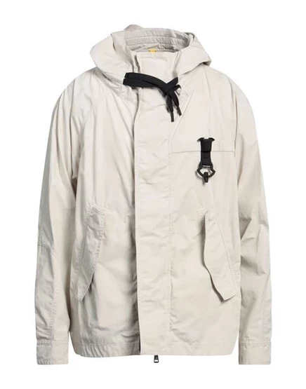 Плащ 5 MONCLER CRAIG GREEN ветроустойчивый, бежевый