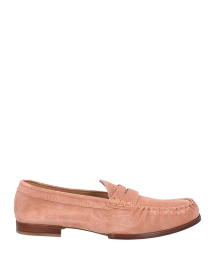 Мужские лоферы Tod's Papermag, замшевые, розовые