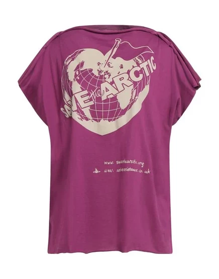 VIVIENNE WESTWOOD Футболка сливовый