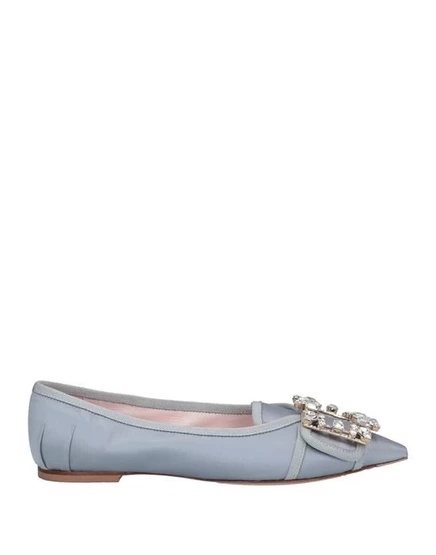 Женские мокасины Roger Vivier, серые