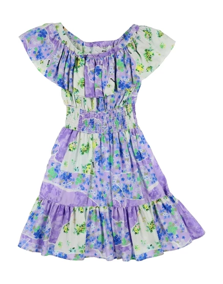 Детское платье MSGM Junior, сиреневое