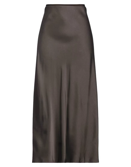 Женская макси-юбка Maison Margiela HAMISH, тёмно-коричневая