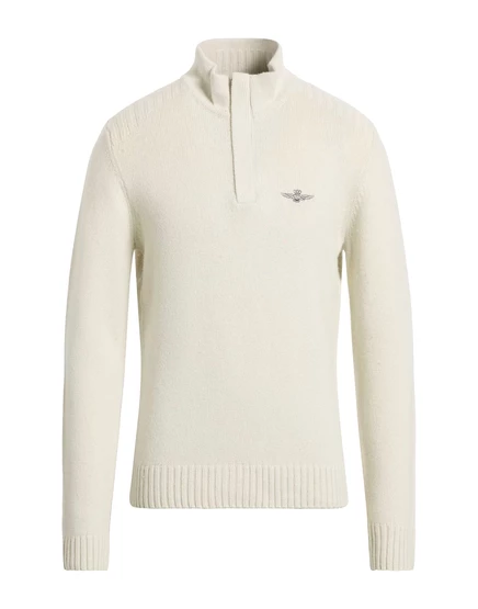 AERONAUTICA MILITARE Turtlenecks гипсово-белый