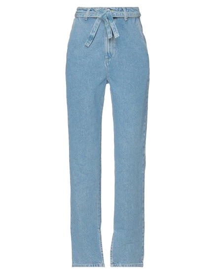 Женские прямые джинсы ICON DENIM PAPERMAG, синие