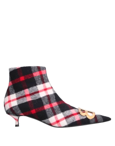 Женские полусапоги Balenciaga Agata, иссиня-черные