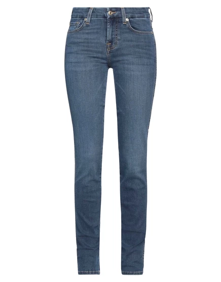 Женские джинсы 7 For All Mankind Kimmie Straight, синие