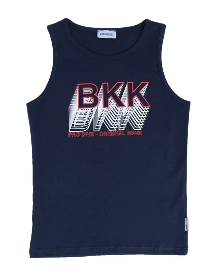 Мужская майка Bikkembergs promotion_junior, темно-синяя