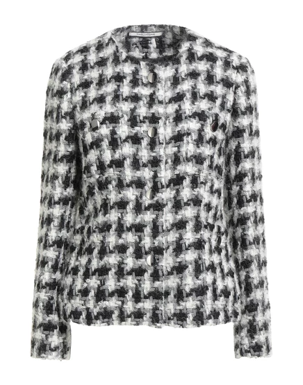 Женская куртка TAGLIATORE 02-05 Lorenz_SP из твида, черная