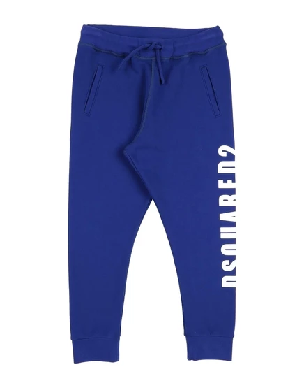 Мужские штаны Dsquared2 JUNIOR флисовые, синие