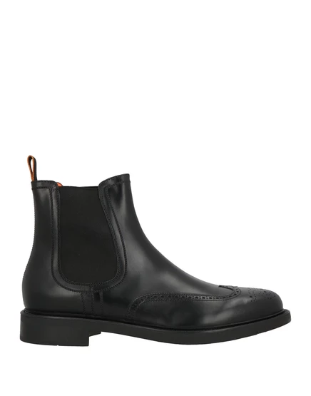 Мужские челси Santoni JADR, черные