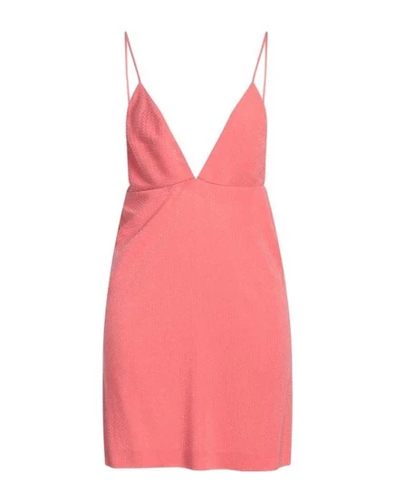 DSQUARED2 Короткое платье коралловый