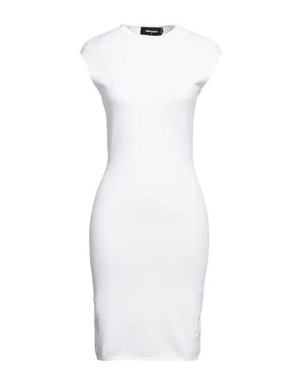 DSQUARED2 Короткое платье белый