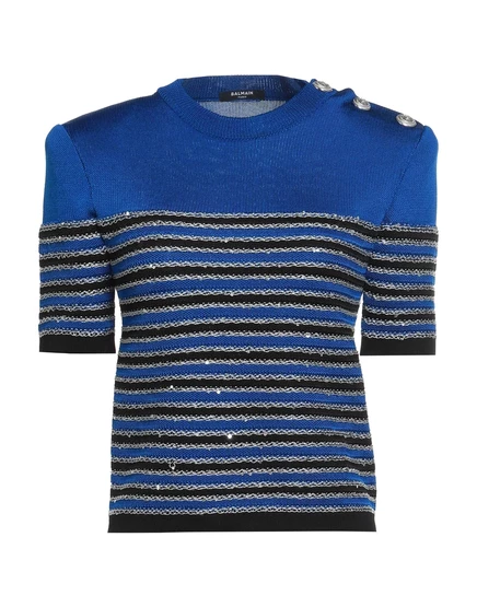 Женский свитер Balmain Lorenz_SP, ярко-синий