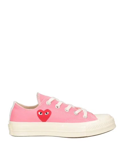 Женские кеды Converse x Comme des Garçons PAPERMAG, розовые