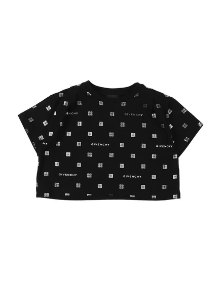 Женская футболка Givenchy promotion_kid джерси, чёрная