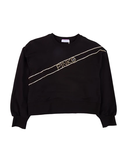 Женский свитшот PINKO UP Promotion Junior, черный