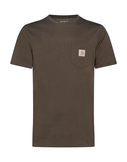 Мужская футболка Carhartt WIP, темно-зеленая