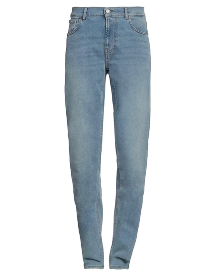 Мужские джинсы Trussardi скинни, синие