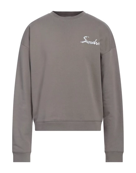 SANDRO Sweatshirts зелёный милитари