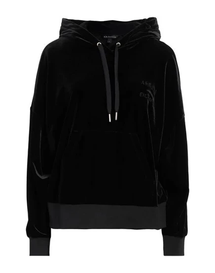 Женское худи Armani Exchange, черное