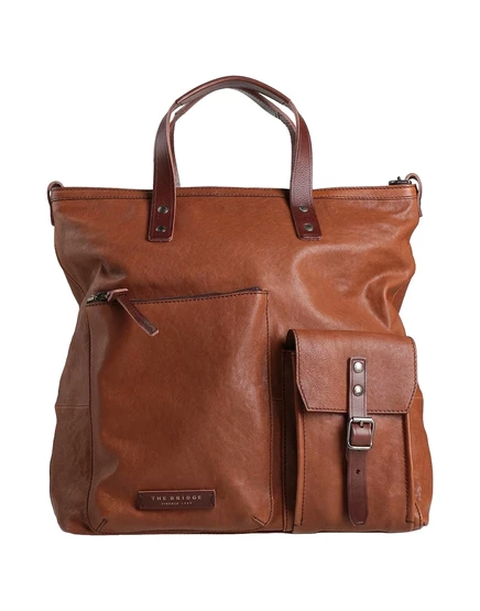 Мужская сумка-шоппер The Bridge Handbags, коричневая