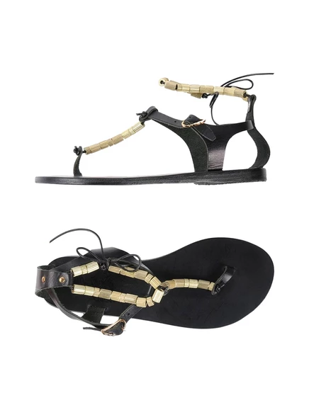 Женские сандалии Ancient Greek Sandals Wonderwoman, черные