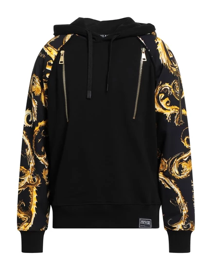 Мужская толстовка Versace Jeans Couture PAPERMAG, чёрная