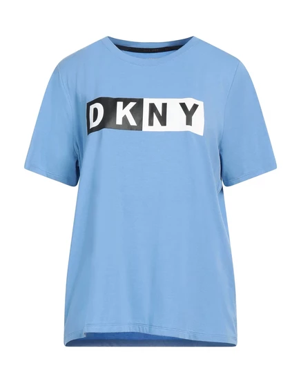 Женская футболка DKNY Hamish с логотипом, голубая