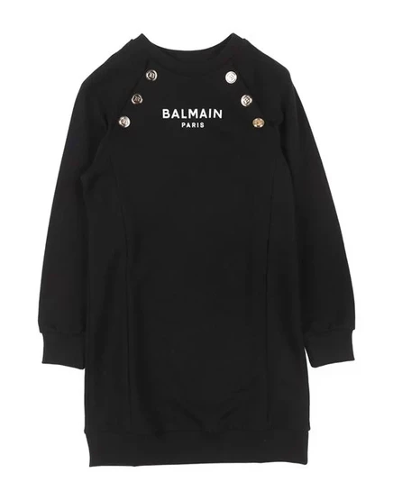 BALMAIN Детское платье чёрный