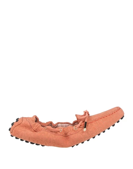 Женские мокасины Tod's Happy Moments Papermag, розовые