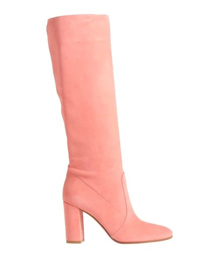 Женские сапоги Gianvito Rossi Jadr замшевые, розовые