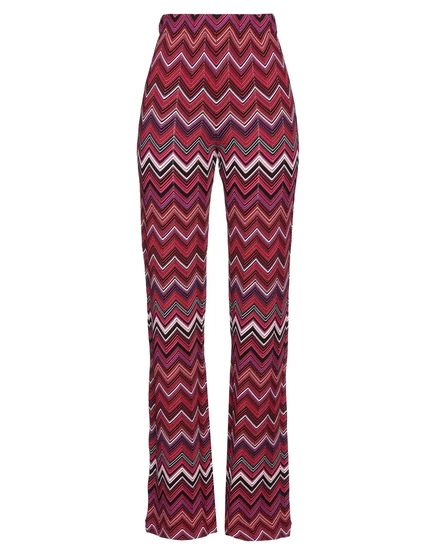 Женские брюки Missoni Hamish, расклешенные, фуксия