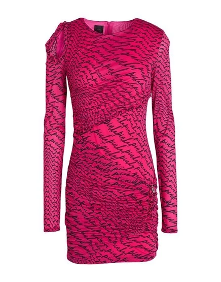 PINKO Короткое платье фуксия