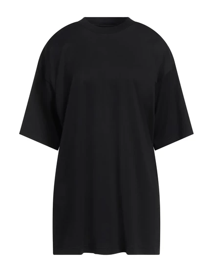 Женская футболка Balenciaga оверсайз, черная
