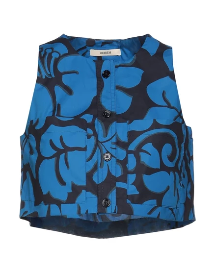 ODEEH Tailored Vests синий