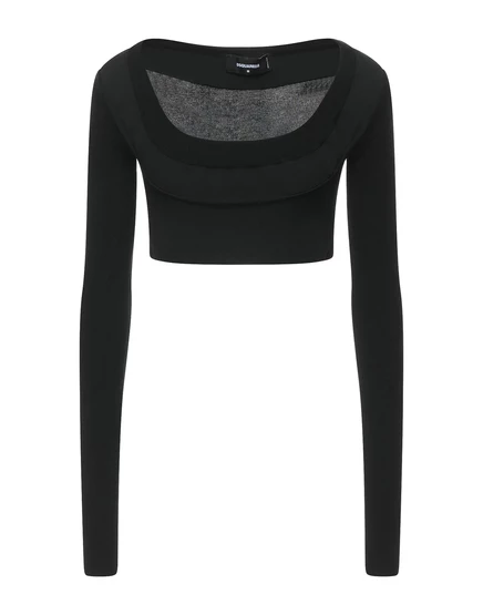 Женский свитер Dsquared2 Wonderwoman, черный