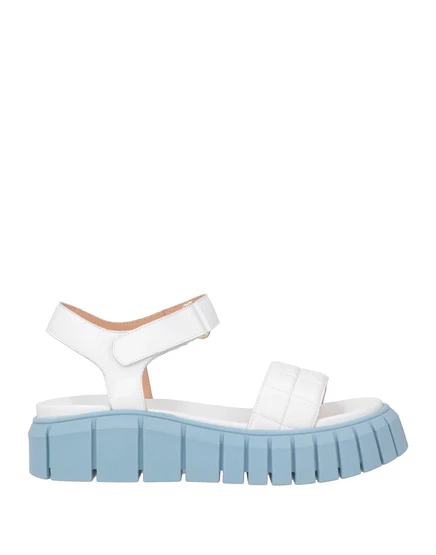 Женские босоножки Pollini Wonderwoman, белые