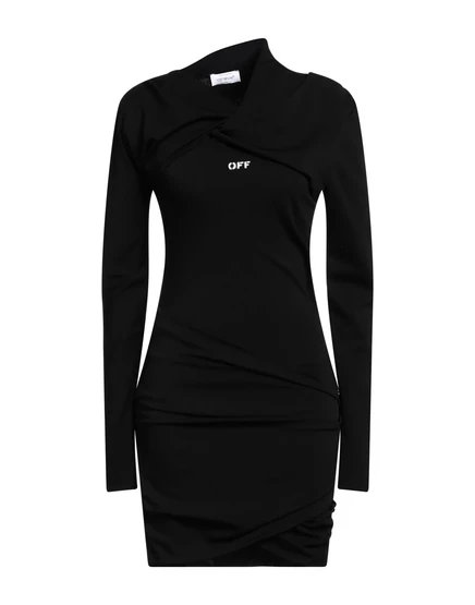 OFF-WHITE™ Короткое платье чёрный