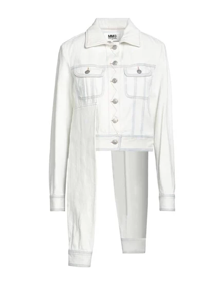 Женская джинсовая куртка MM6 MAISON MARGIELA, синяя