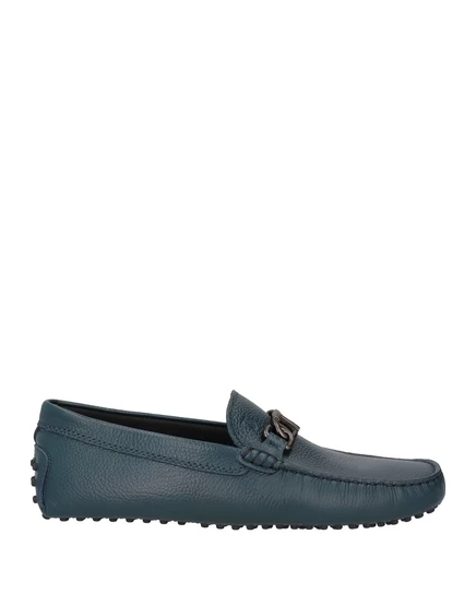 Мужские лоферы Tod's PAPERMAG из кожи, серо-синие