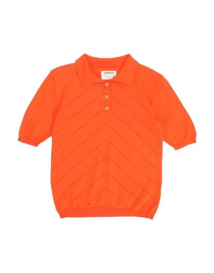 Женское поло Aymara promotion kid, оранжевое