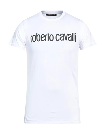 Мужская футболка Roberto Cavalli Lorenz SP, белая