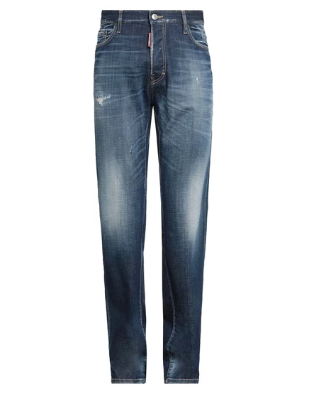 Мужские прямые джинсы DSquared2, синие