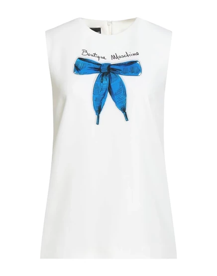 Женский топ Boutique Moschino Wonderwoman, белый