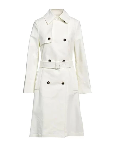 BCBGMAXAZRIA Плащи и тренчи светло-кремовый