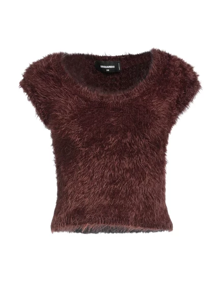 Женский джемпер DSquared2 Jadr, шоколадный