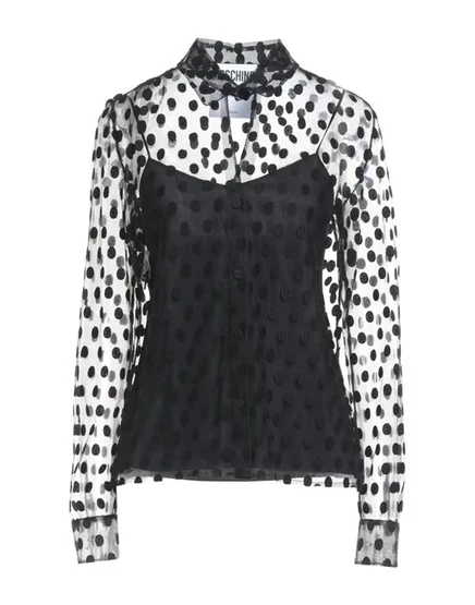 MOSCHINO Pубашка чёрный